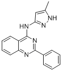 (5-METHYL-1H-PYRAZOL-3-YL)-(2-PHENYLQUINAZOLIN-4-YL)AMINE CAS#: 404828-08-6