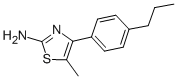 5-METHYL-4-(4-PROPYLPHENYL)-1,3-THIAZOL-2-AMINE CAS#: 438223-45-1