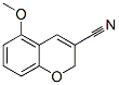 5-Methoxy-2H-1-benzopyran-3-carbonitrile CAS#: 57543-72-3
