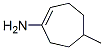 5-Methyl-1-cyclohepten-1-amine CAS#: 53907-56-5