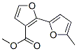 5'-Methyl-(2,2'-bifuran)-3-carboxylic acid methyl ester CAS#: 5896-31-1