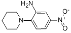 5-NITRO-2-PIPERIDIN-1-YL-PHENYLAMINE CAS#: 5367-58-8