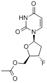 5'-O-ACETYL-2'-3'-DIDEOXY-3'-FLUORO-URIDINE CAS#: 51247-09-7