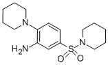 5-(PIPERIDINE-1-SULFONYL)-2-PIPERIDIN-1-YL-PHENYLAMINE CAS#: 59504-48-2
