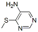 5-Pyrimidinamine, 4-(methylthio)- (9CI) CAS#: 59447-73-3