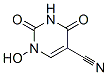 5-Pyrimidinecarbonitrile, 1,2,3,4-tetrahydro-1-hydroxy-2,4-dioxo- (9CI) CAS#: 500861-53-0