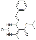 5-Pyrimidinecarboxylicacid,1,2,3,4-tetrahydro-6-methyl-2-oxo-4-(2-phenylethenyl)-,1-methylethylester(9CI) CAS#: 498568-38-0