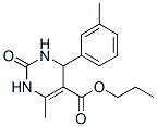 5-Pyrimidinecarboxylicacid,1,2,3,4-tetrahydro-6-methyl-4-(3-methylphenyl)-2-oxo-,propylester(9CI) CAS#: 402603-90-1