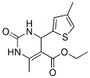 5-Pyrimidinecarboxylicacid,1,2,3,4-tetrahydro-6-methyl-4-(4-methyl-2-thienyl)-2-oxo-,ethylester(9CI) CAS#: 424819-36-3