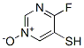 5-Pyrimidinethiol, 4-fluoro-, 1-oxide (9CI) CAS#: 402726-44-7