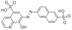 5-Quinolinesulfonic acid, 8-hydroxy-7-(6-sulfo-2-naphthylazo)- CAS#: 56990-57-9