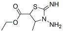 5-Thiazolidinecarboxylicacid,3-amino-2-imino-4-methyl-,ethylester(9CI) CAS#: 412311-76-3