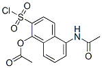 5-(acetylamino)-1-(acetyloxy)naphthalene-2-sulphonyl chloride CAS#: 58596-09-1