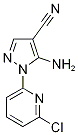 5-amino-1-(6-chloro-2-pyridinyl)-1H-pyrazole-4-carbonitrile CAS#: 400084-55-1