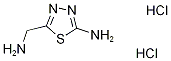 5-(aminomethyl)-1,3,4-thiadiazol-2-amine(SALTDATA: 2HCl) CAS#: 59079-33-3