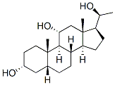5-beta-pregnane-3-alpha,11-alpha,20-beta-triol CAS#: 55647-22-8