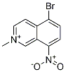 5-broMo-2-Methyl-8-nitroisoquinolin-2-iuM CAS#: 52279-17-1
