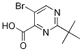 5-broMo-2-tert-butyl-pyriMidine-4-carboxylic acid CAS#: 59950-52-6