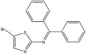 5-broMo-N-(diphenylMethylene)thiazol-2-aMine CAS#: 498574-68-8