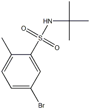 5-broMo-N-(tert-butyl)-2-MethylbenzenesulfonaMide CAS#: 511529-00-3