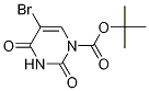 5-bromo-2,4-dioxo-3,4-dihydro-2H-pyrimidine-1-carboxylic acid tert-butyl ester CAS#: 402848-99-1