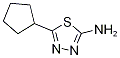 5-cyclopentyl-1,3,4-thiadiazol-2-amine(SALTDATA: FREE) CAS#: 57235-54-8