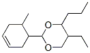 5-ethyl-2-(6-methyl-1-cyclohex-3-enyl)-4-propyl-1,3-dioxane CAS#: 5468-03-1