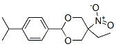 5-ethyl-5-nitro-2-(4-propan-2-ylphenyl)-1,3-dioxane CAS#: 5458-34-4