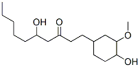 5-hydroxy-1-(4-hydroxy-3-methoxy-cyclohexyl)decan-3-one CAS#: 58253-27-3
