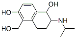 5-hydroxymethyl-6-hydroxy-2-isopropylamino-1,2,3,4-tetrahydronaphthalene-1-ol CAS#: 59606-05-2