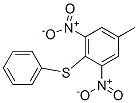 5-methyl-1,3-dinitro-2-phenylsulfanyl-benzene CAS#: 5465-69-0