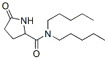 5-oxo-N,N-dipentylpyrrolidine-2-carboxamide CAS#: 51959-88-7