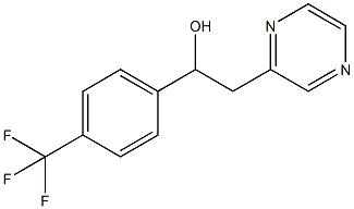 2-PYRAZIN-2-YL-1-(4-TRIFLUOROMETHYLPHENYL)ETHANOL CAS#: 502625-51-6