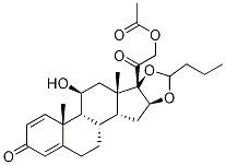 21-Acetoxy-11β-hydroxy-16α,17α-propylmethylenedioxpregna-1,4-diene-3,20-dione CAS#: 51333-05-2