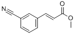 3-(3-CYANO-PHENYL)-ACRYLIC ACID METHYL ESTER CAS#: 52116-81-1