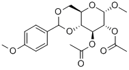 Methyl-4,6-di-O-(4-methoxybenzylidene)-2,3-di-O-acetyl-α-D-glucopyranoside CAS#: 52526-77-9