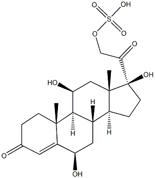6-β-Hydroxycortisol Sulfate CAS#: 53587-06-7