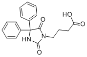 5,5-DIPHENYLHYDANTOIN-3-BUTYRIC ACID CAS#: 56976-66-0