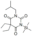 5,5-Diethyl-1-(2-methylpropyl)-3-(trimethylsilyl)-2,4,6(1H,3H,5H)-pyrimidinetrione CAS#: 51209-92-8