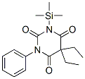 5,5-Diethyl-1-phenyl-3-(trimethylsilyl)-2,4,6(1H,3H,5H)-pyrimidinetrione CAS#: 51209-95-1