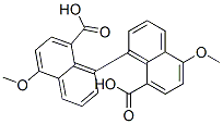 5,5'-dimethoxy-1,1'-binaphthalene-8,8'-dicarboxylic acid CAS#: 6404-61-1