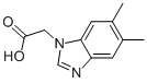 (5,6-DIMETHYL-1H-BENZIMIDAZOL-1-YL)ACETIC ACID CAS#: 500872-62-8