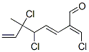 5,6-Dichloro-2-(chloromethylene)-6-methyl-3,7-octadienal CAS#: 53915-35-8