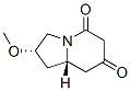 5,7(1H,6H)-Indolizinedione,tetrahydro-2-methoxy-,(2S,8aS)-(9CI) CAS#: 443984-11-0