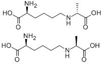 (2S, 1'R)/(2S, 1'S)-2-Amino-6-(1'-carboxy-ethylamino)-hexanoic acid CAS#: 5746-03-2