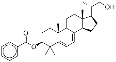 (3β,20S)-4,4,20-Trimethyl-pregna-5,7-diene-3,21-diol 3-Benzoate CAS#: 592536-32-8