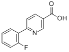 6-(2-Fluorophenyl)-nicotinic acid CAS#: 505082-91-7