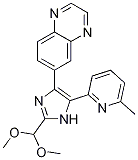 6-(2-(dimethoxymethyl)-5-(6-methylpyridin-2-yl)-1H-imidazol-4-yl)quinoxaline CAS#: 442517-38-6