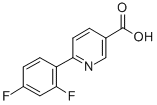 6-(2,4-Difluorophenyl)-nicotinic acid CAS#: 505082-74-6