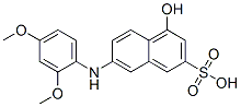 6-(2,4-dimethoxyanilino)-1-naphthol-3-sulfonic acid CAS#: 6259-49-0